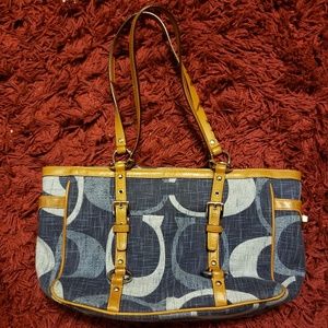 Denim blues & hues bag